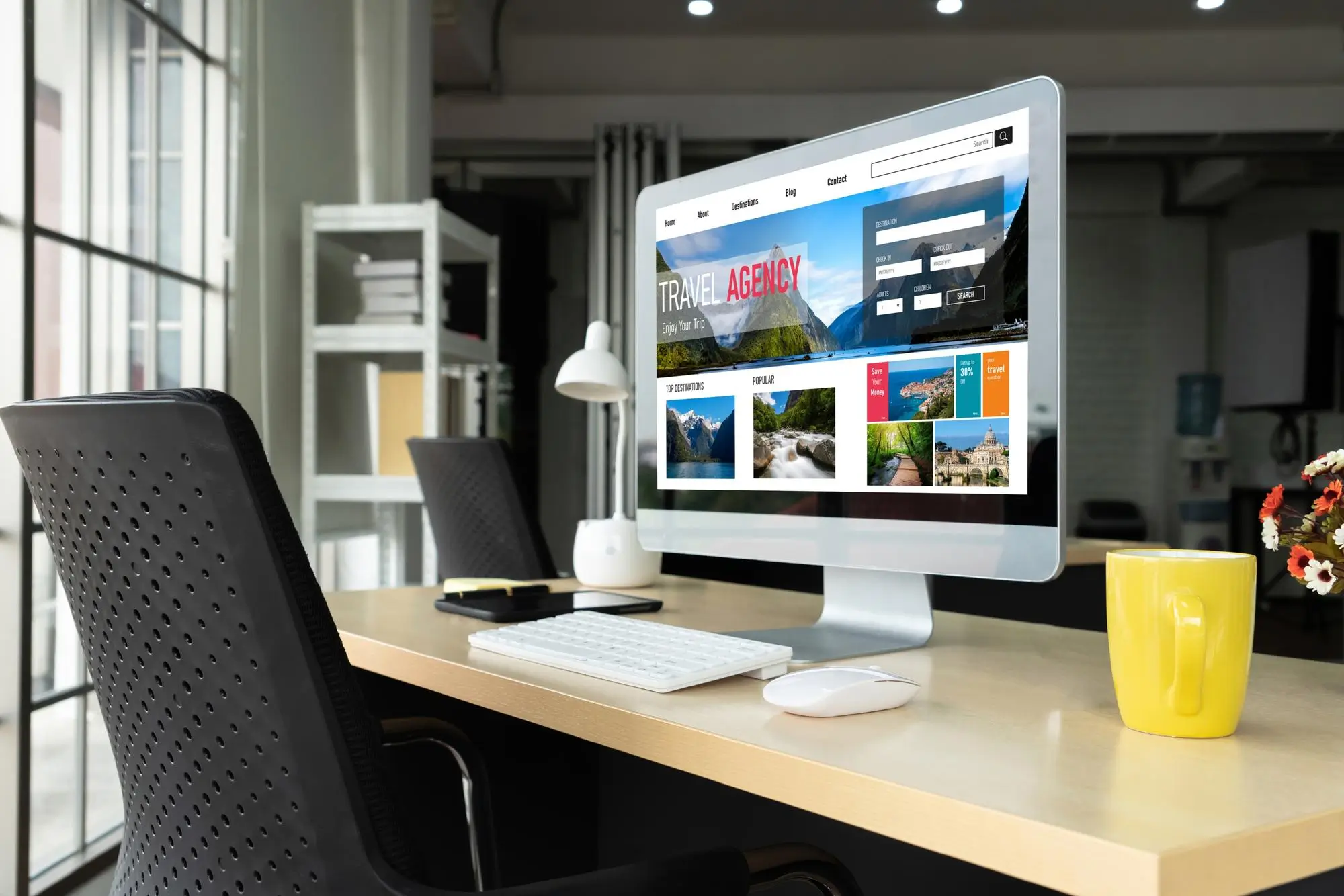 monitor con CMS WordPress - descubre las tendencias, background image